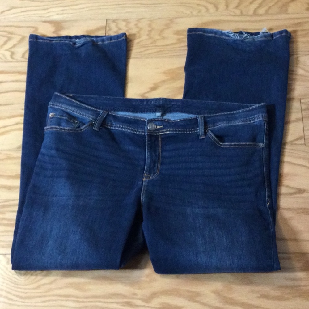 18T Torrid Luxe Slim Boot Blue Jeans